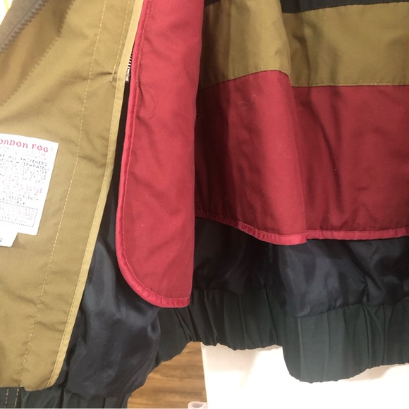 London Fog Men’s Front Zip Jacket Lined Black Sz XL Long - Picture 6 of 15